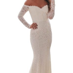 Casual wedding dress